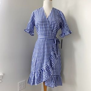 NWT Nina Faux Wrap dress Maggy London sz 4